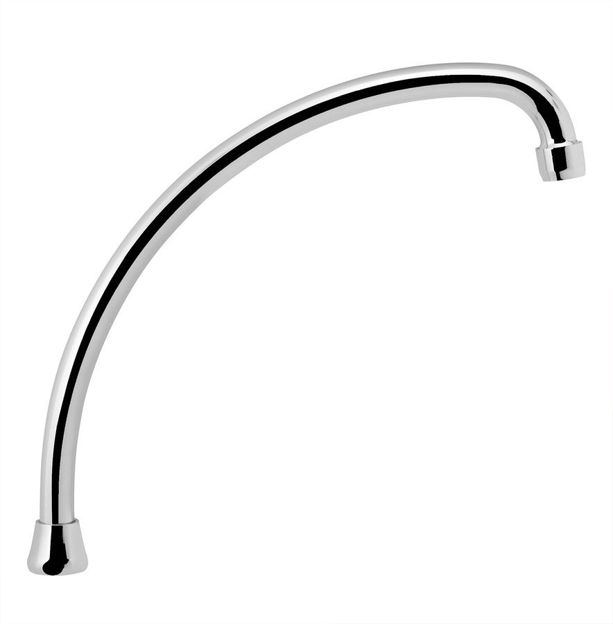 Aqualine wylewka 25 cm uniwersalna chrom 15J250