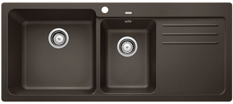 Blanco Naya 8 S zlewozmywak 116x50 cm z Silgranit PuraDur kawowy 519661