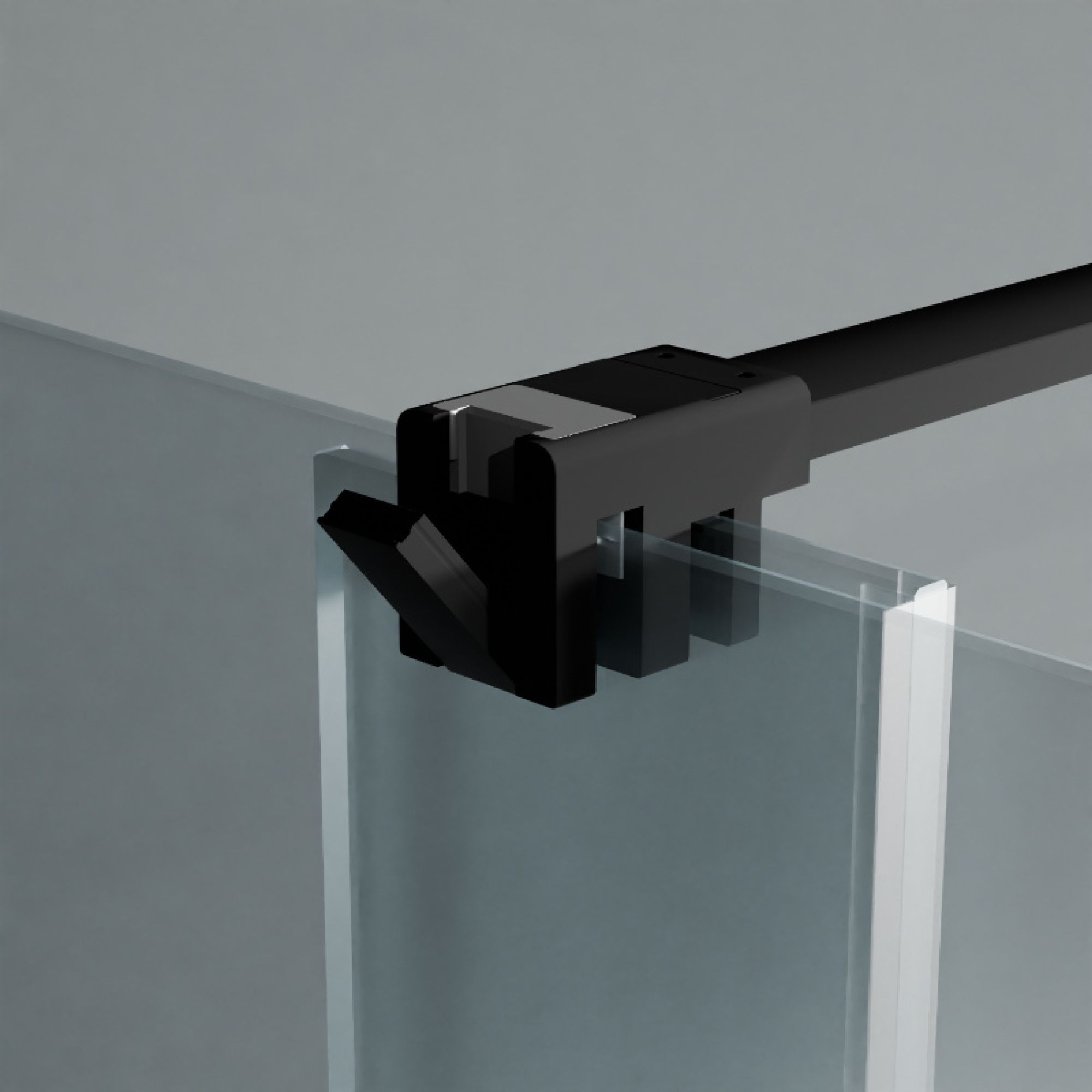 Excellent Ortigo zestaw montażowy czarny mat KAEX.5012.1014.BL