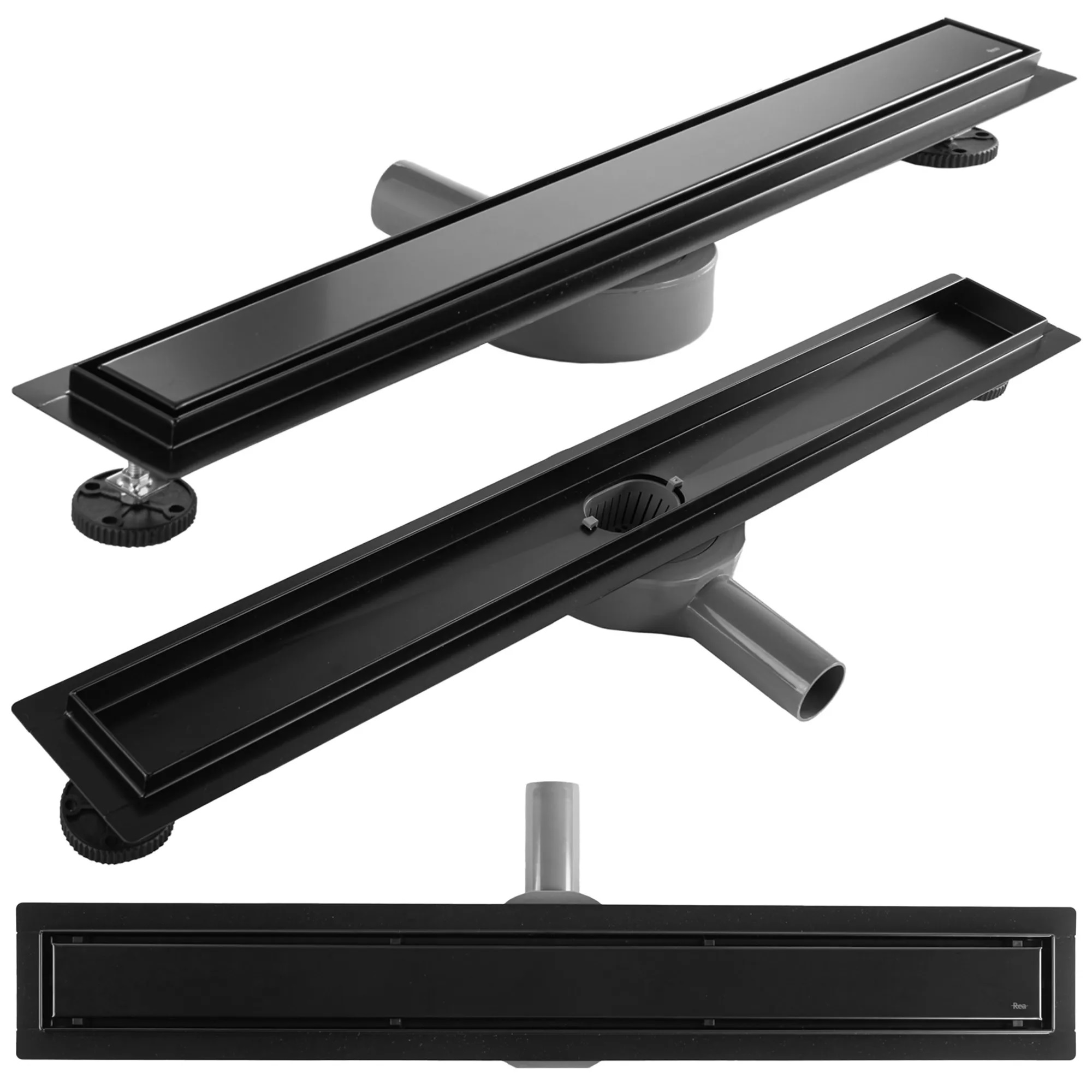 Rea Neox Pro odpływ liniowy 70 cm czarny REA-G7802