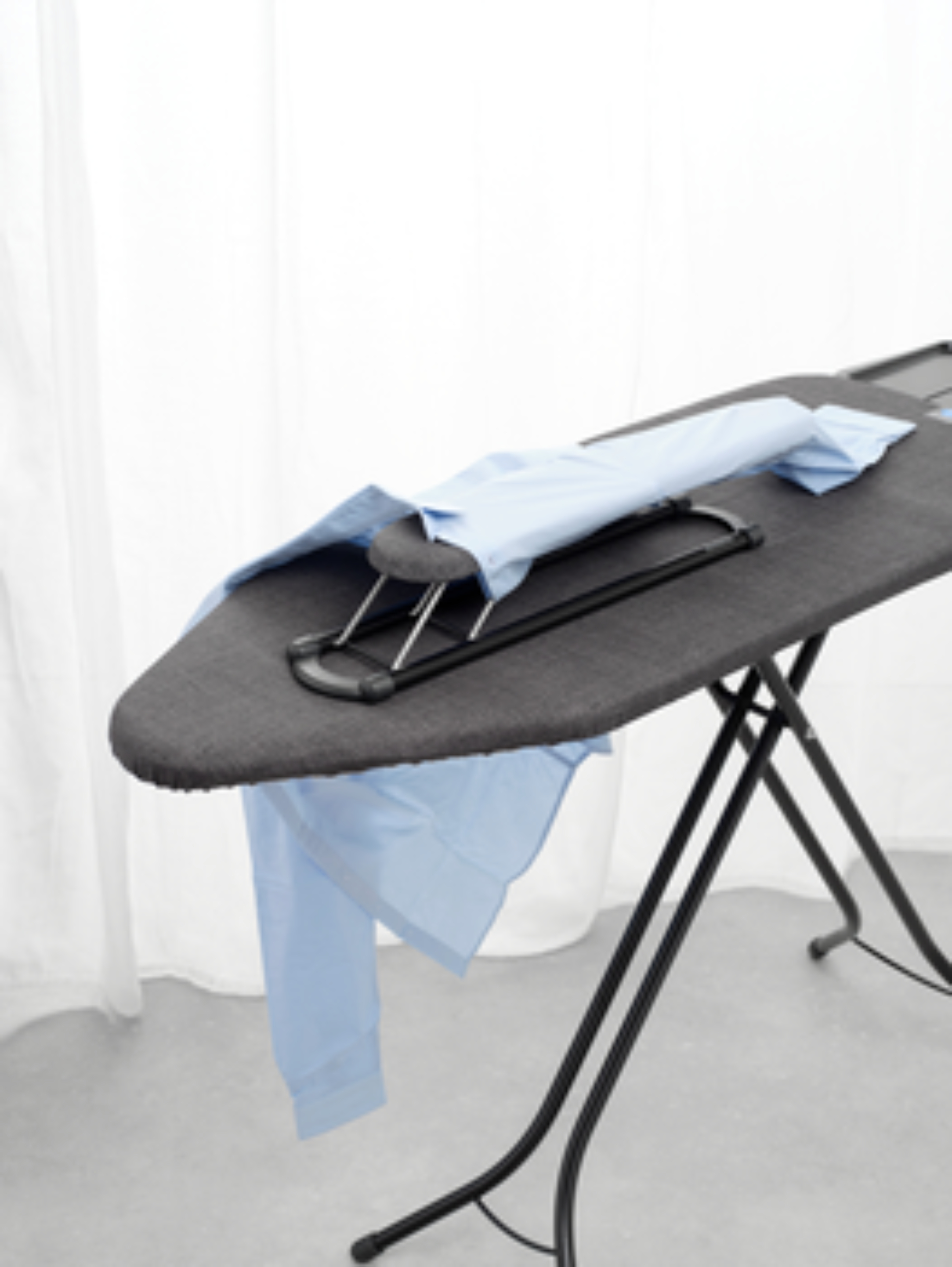 Brabantia Solid Steam mini deska do prasowania rękawów 60x12 cm Denim Black 309700 - Wysyłka w 24h