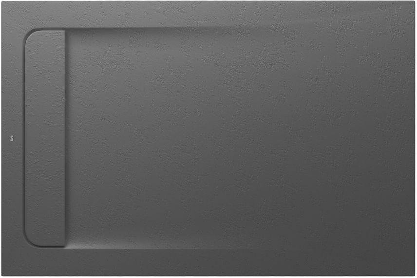 Roca Aquos brodzik 120x80 cm prostokątny kompozyt Stonex onyks AP6014B032001640