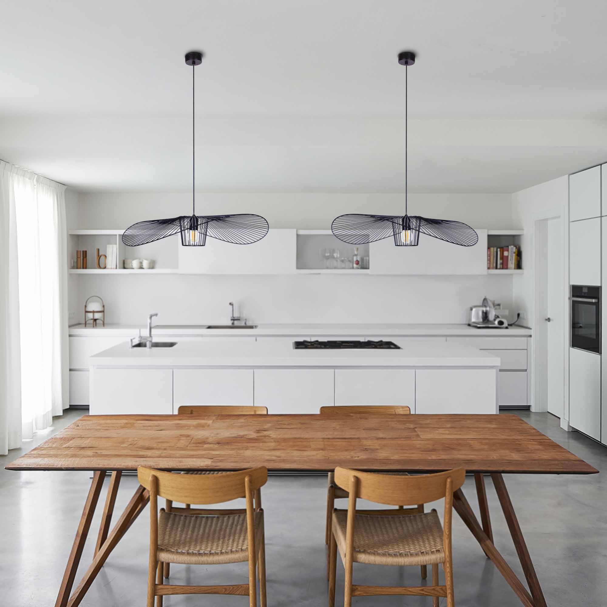 Kaja Kapelusz lampa wisząca 1x60W czarna KP-21MINICZARNY