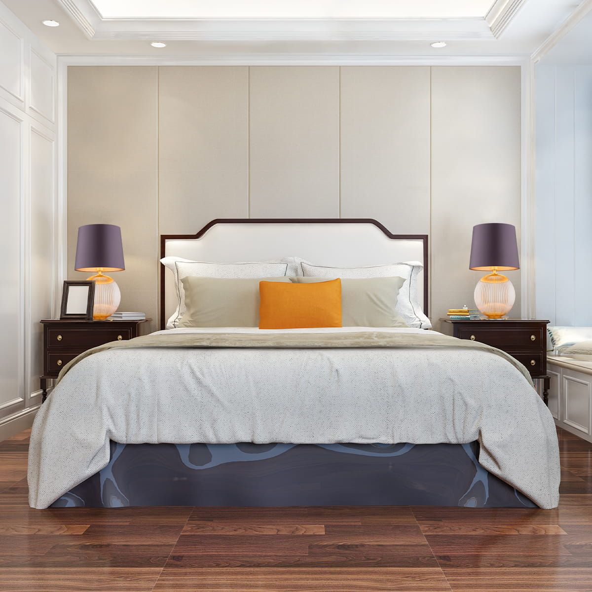 Argon Hamilton lampa stołowa 1x15 W fioletowa 8537