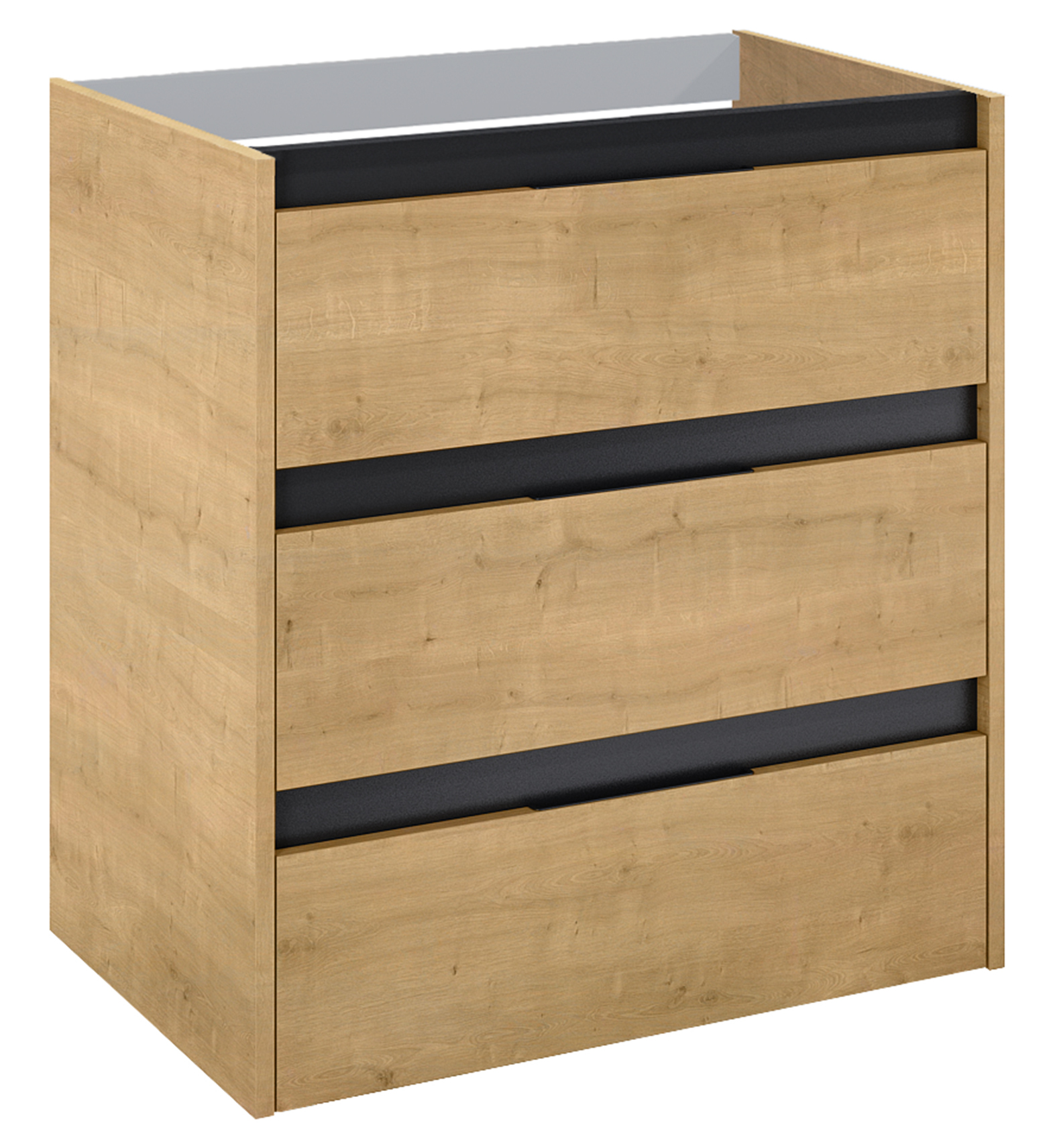 Roca Alpine szafka 68,5x45,2x74 cm podumywalkowa wisząca dąb A857867464