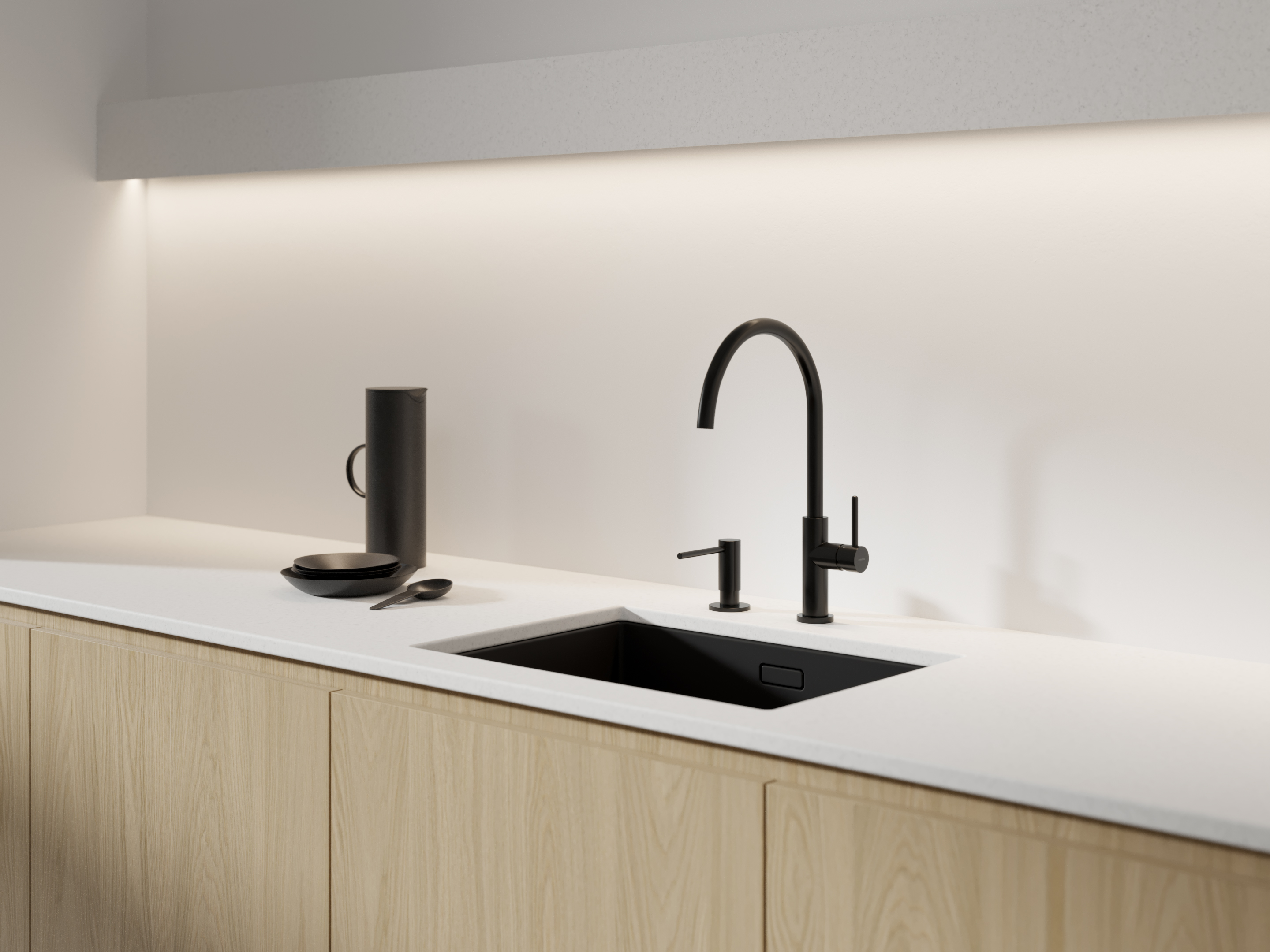 Omnires Y bateria kuchenna stojąca czarna Y1251BL - Wysyłka w 24h