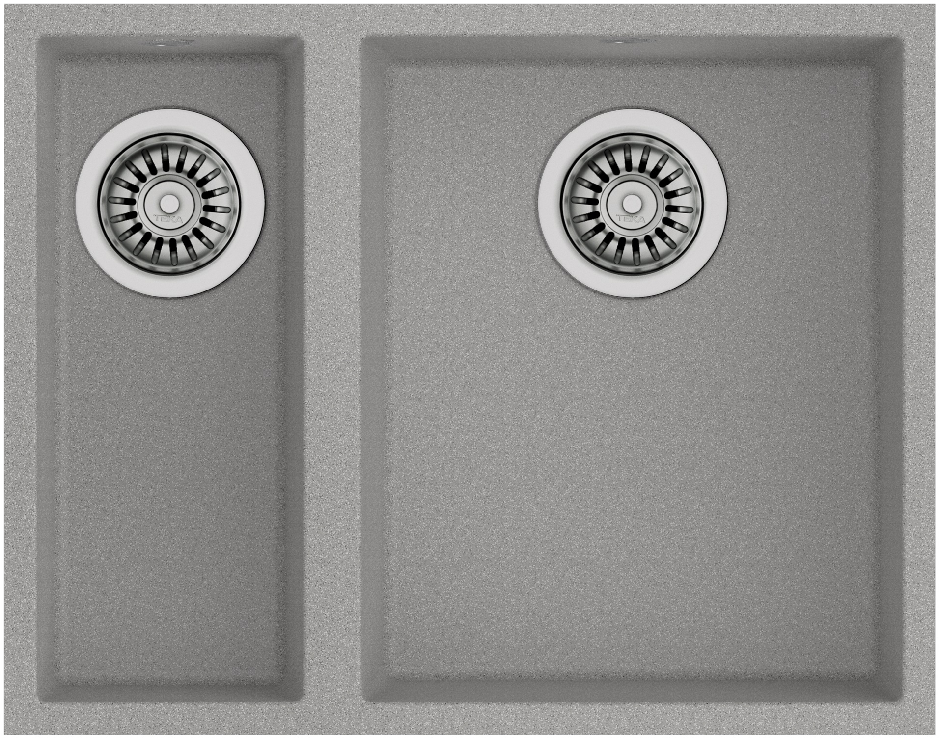 Teka Square zlewozmywak Tegranit 56x44 cm szary/grafitowy/onyx 115260030