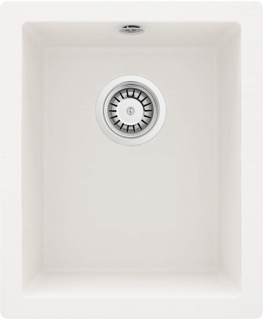 Deante Corda zlewozmywak granitowy 40x32 cm biały ZQA_A10B