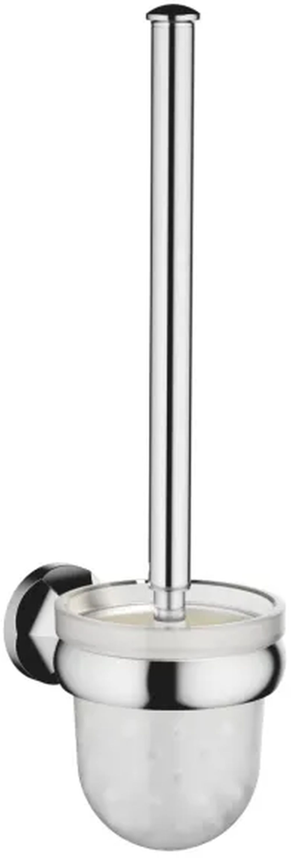 Dornbracht Madison zczotka toaletowa ścienna chrom/szkło matowe 83900361-00