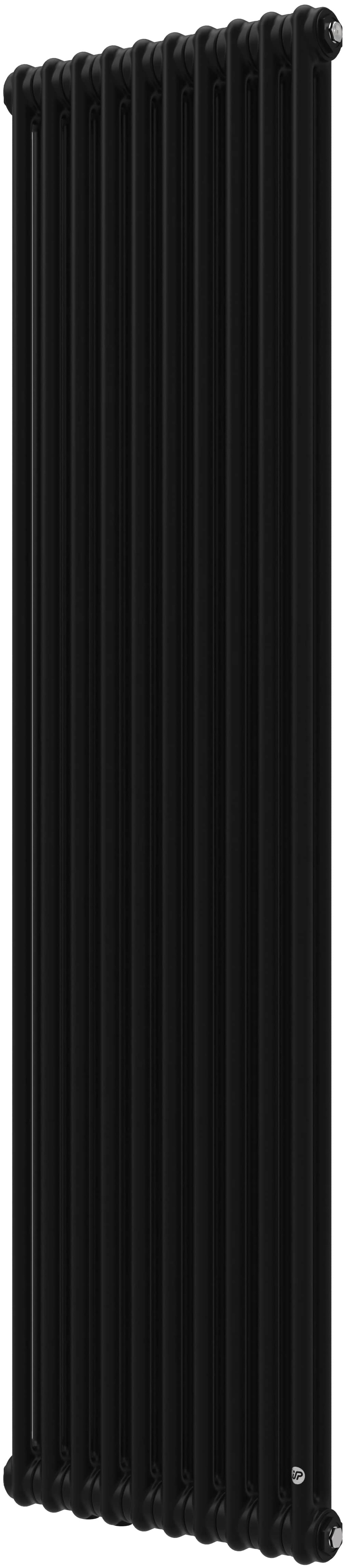 Instal Projekt Tubus 2 grzejnik dekoracyjny 179,3x47 cm podłączenie dolne czarny TUB2-180/10D50C75