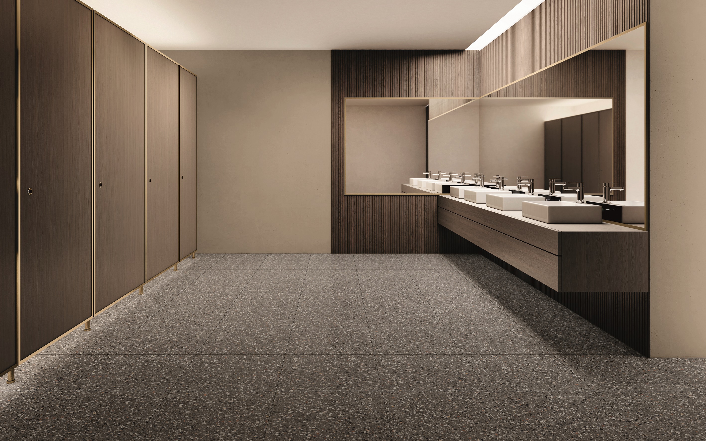 Piemme Venetian Marble Storm płytka ścienno-podłogowa 60x60 cm brązowy mat