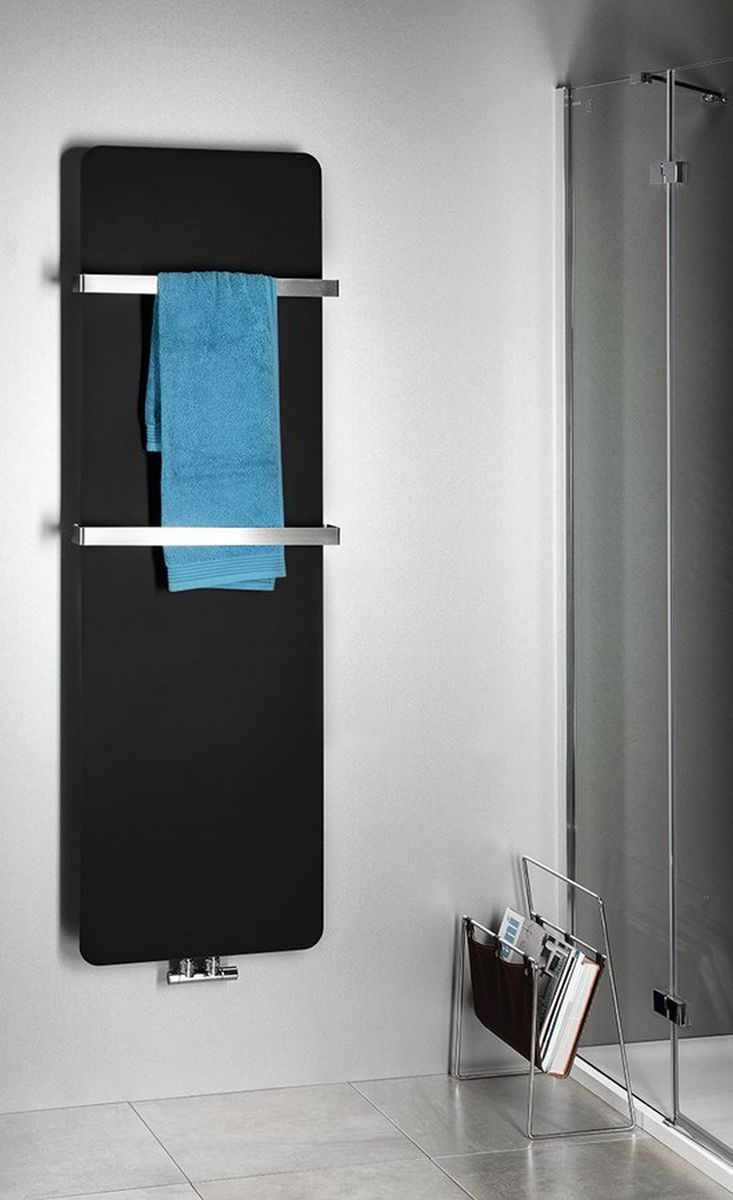 Sapho Tabella grzejnik łazienkowy dekoracyjny 159x49 cm czarny MI1547