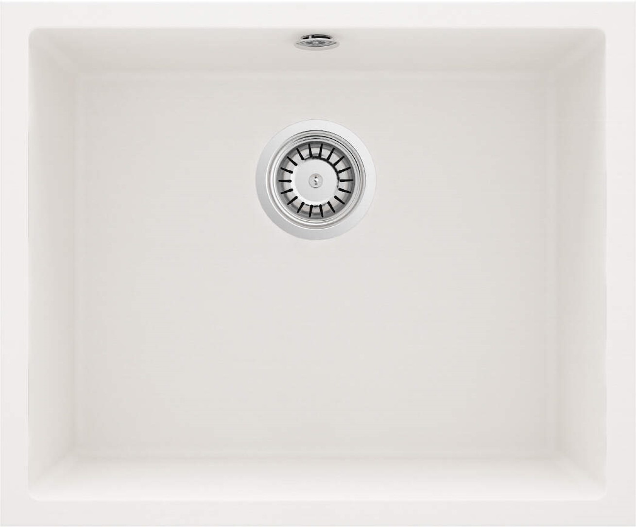 Deante Corda zlewozmywak granitowy 49x40 cm biały ZQA_A10C - Wysyłka w 24h