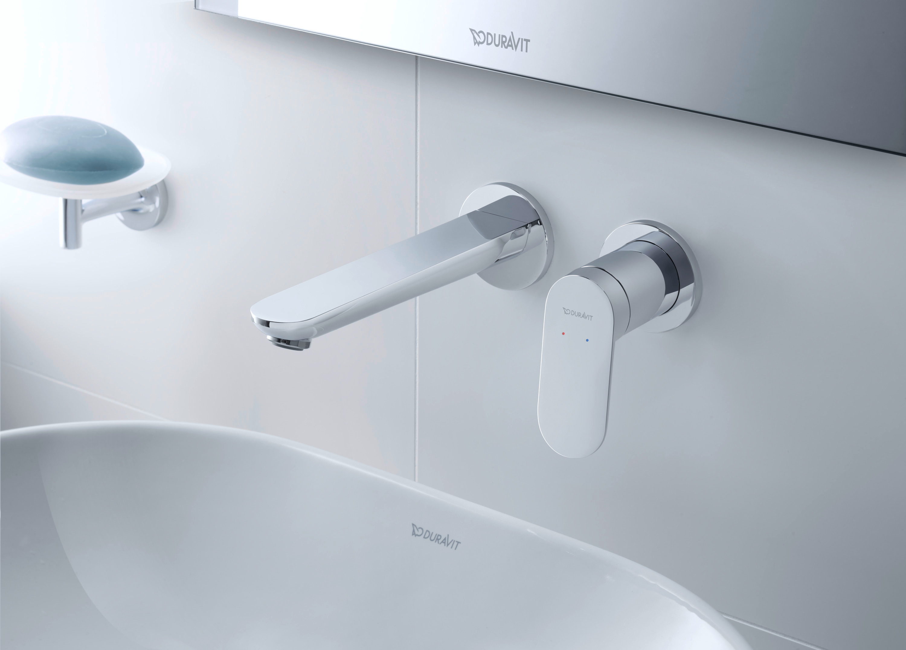 Duravit Wave bateria umywalkowa podtynkowa chrom błyszczący WA1070004010 - Wysyłka w 24h