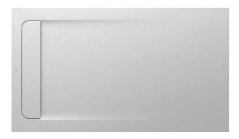 Roca Aquos brodzik 140x80 cm prostokątny kompozyt Stonex biały AP60157832001100