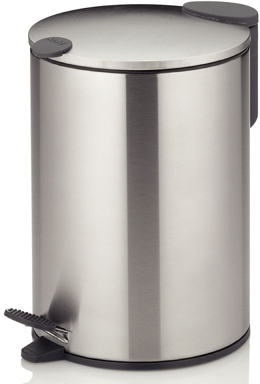 Kela Mats kosz na śmieci 3 l srebrny mat 23615