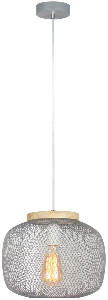 Rabalux Rupert lampa wisząca 1x40W popielata 5237