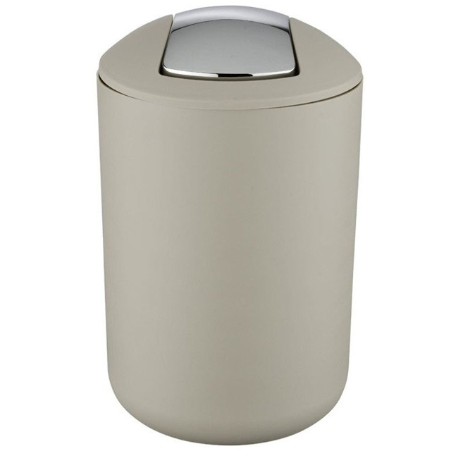 Wenko Brasil kosz na śmieci 6,5 l beżowy 21222100