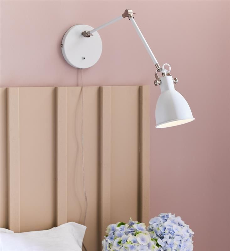 Markslöjd House kinkiet 1x40 W biały 108249