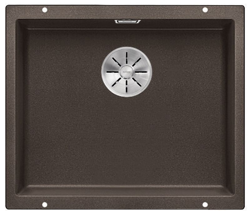 Blanco Subline 500-U zlewozmywak granitowy 50x40 cm brązowy 523441