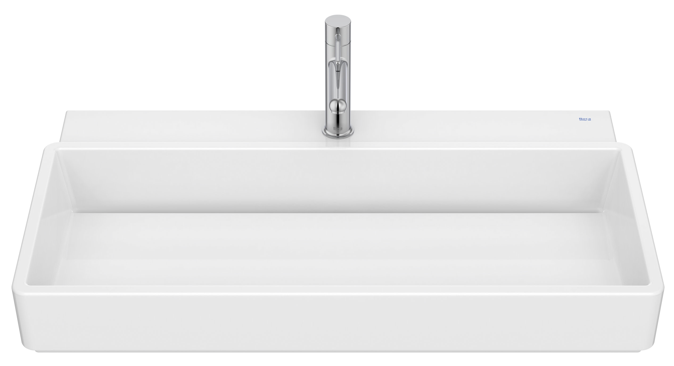 Roca Tura umywalka 80x43 cm prostokątna ścienna-nablatowa biała A327695000 - Wysyłka w 24h