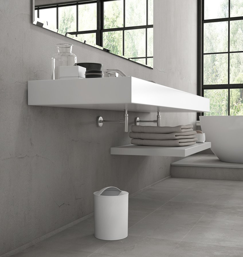 Gedy Eye kosz na śmieci 6 l ABS biały 120902 - Wysyłka w 24h