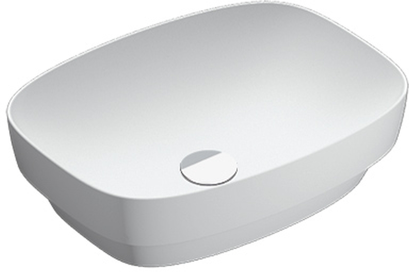 Catalano Green umywalka 50x38 cm owalna wpuszczana-nablatowa biała 0624500021