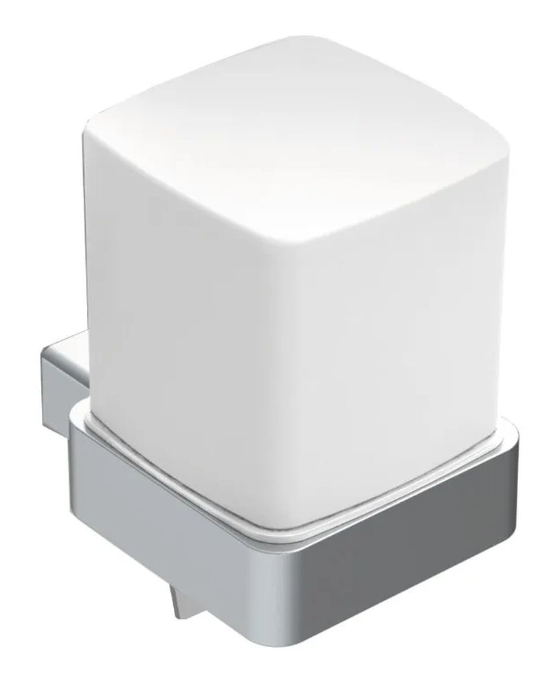 Emco Loft dozownik do mydła chrom/szkło satynowe 052100103