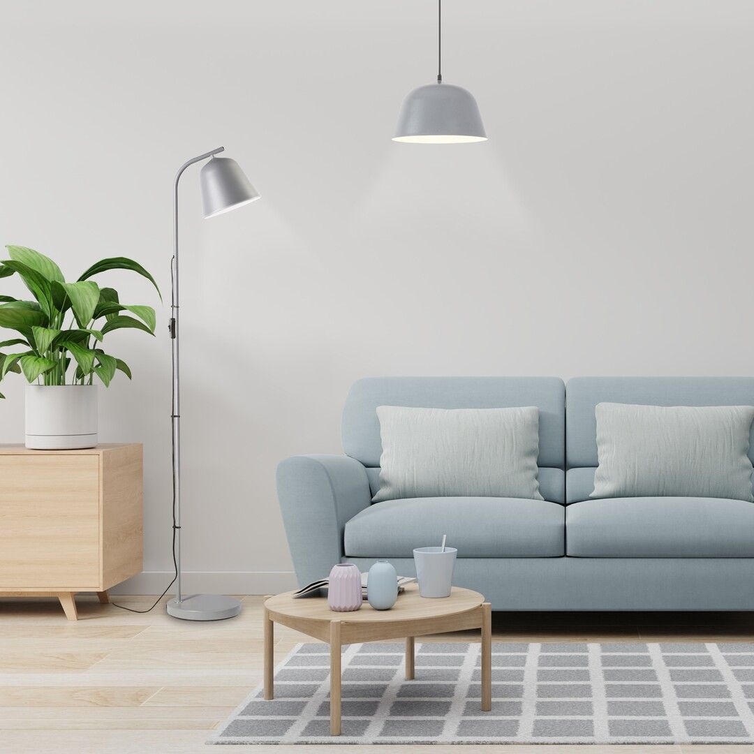 Rabalux Malia lampa stojąca 1x25W szara 3096