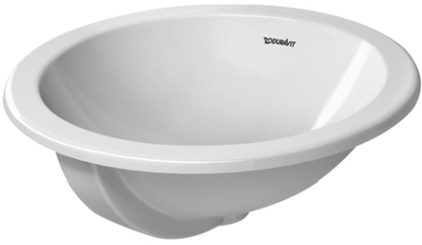 Duravit Architec umywalka 47 cm wpuszczana okrągła biała 0468470000