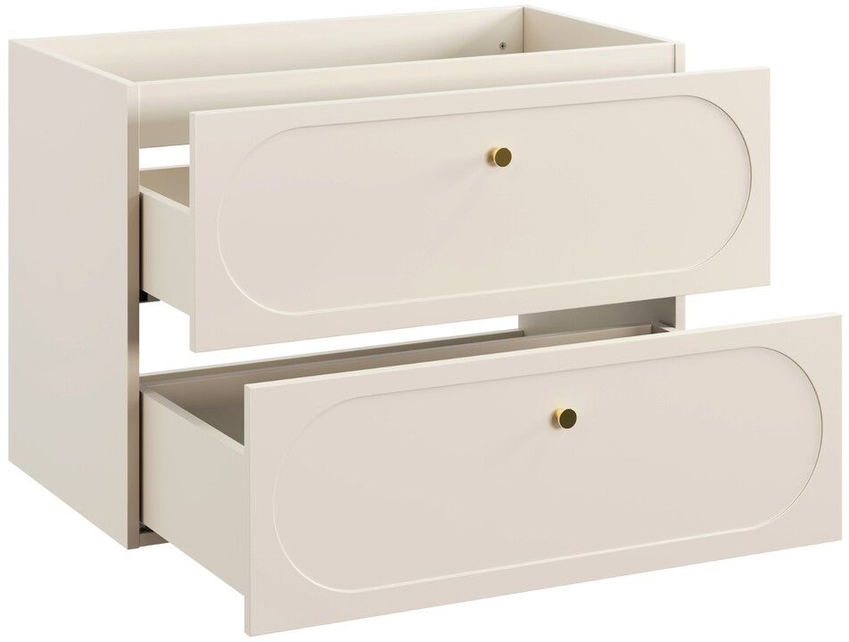 Comad Donna Sand szafka 80,2x46x57 cm podumywalkowa wisząca beż piaskowy DONNA SAND 82-80-46-2S