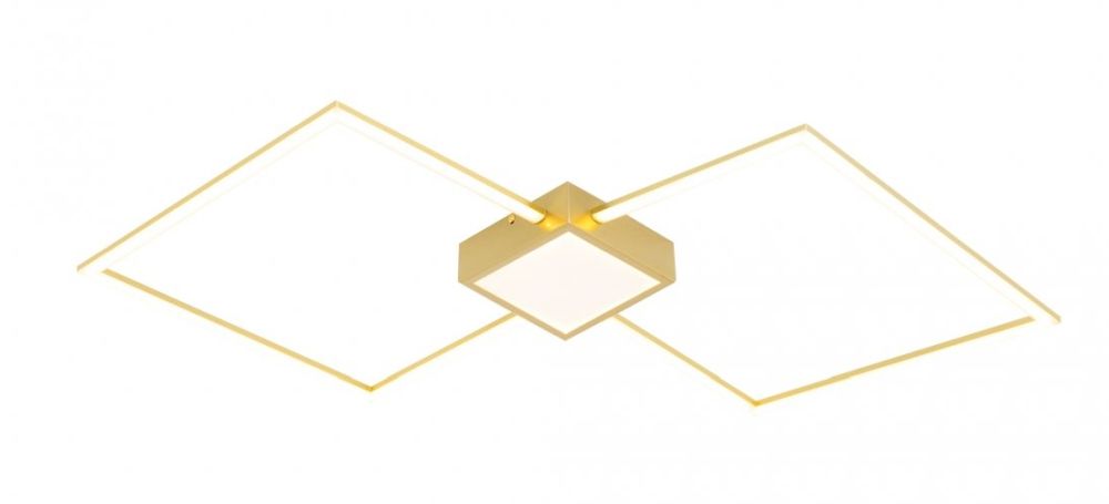 Zuma Line Hex lampa podsufitowa 1x30W LED złoty RLX96474-1B