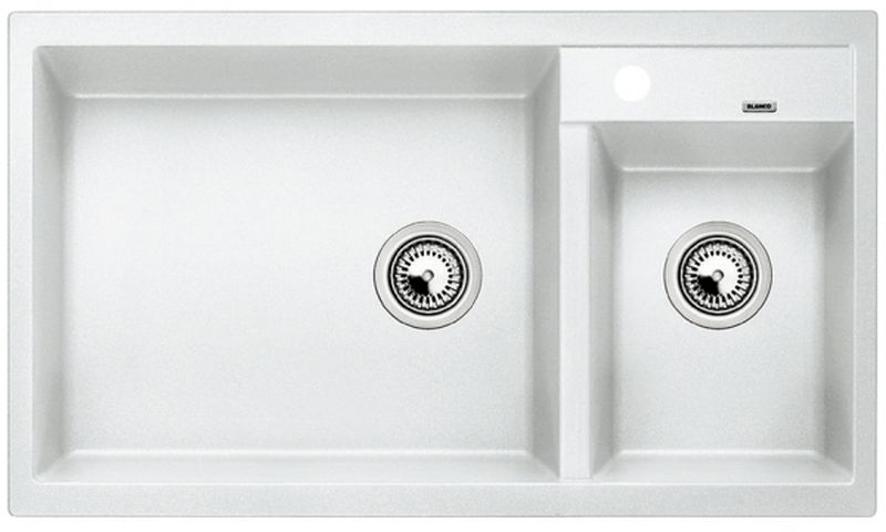 Blanco Metra 9 zlewozmywak 86x50 cm z Silgranit PuraDur biały 513269