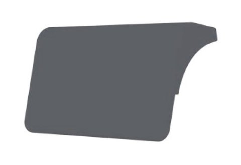 Riho Still zagłówek wannowy antracyt 207048