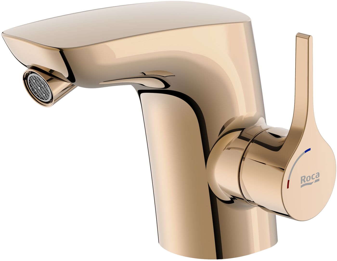 Roca Insignia Rose Gold bateria bidetowa stojąca A5A6A3ARG0