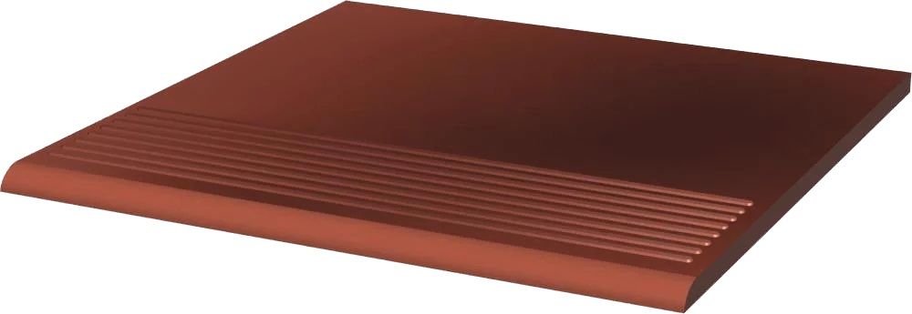 Paradyż Cloud Rosa stopnica 30x30 cm czerwona