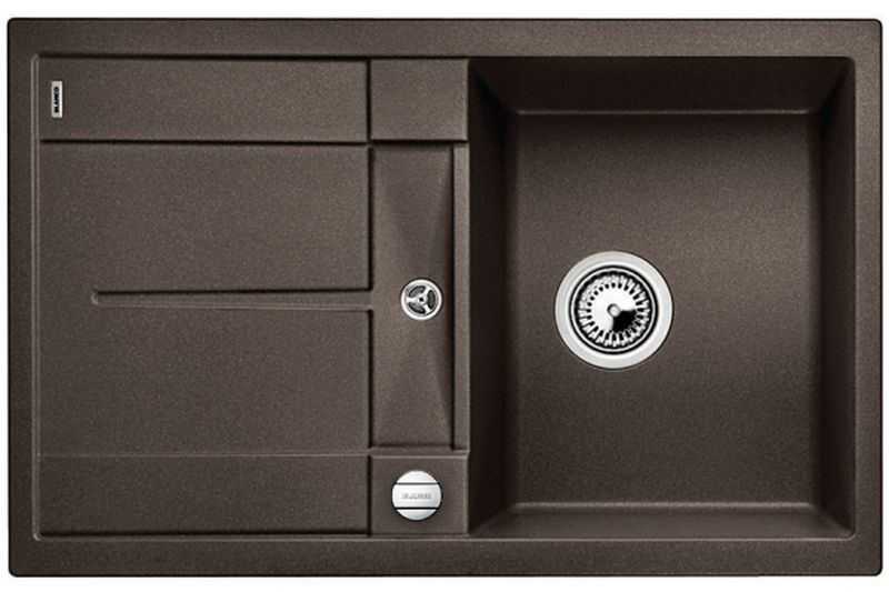 Blanco Metra 45 S zlewozmywak 78x50 cm z Silgranit PuraDur kawowy 515038