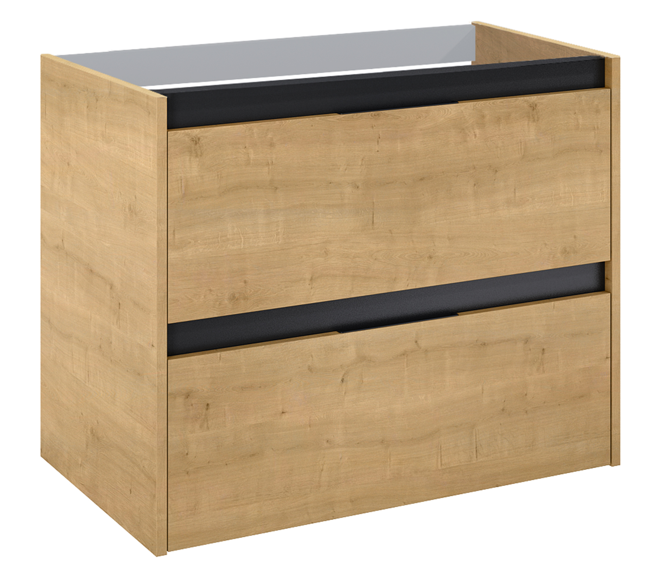 Roca Alpine szafka 45,2x78,5x59 cm podumywalkowa wisząca jasny dąb A857865464