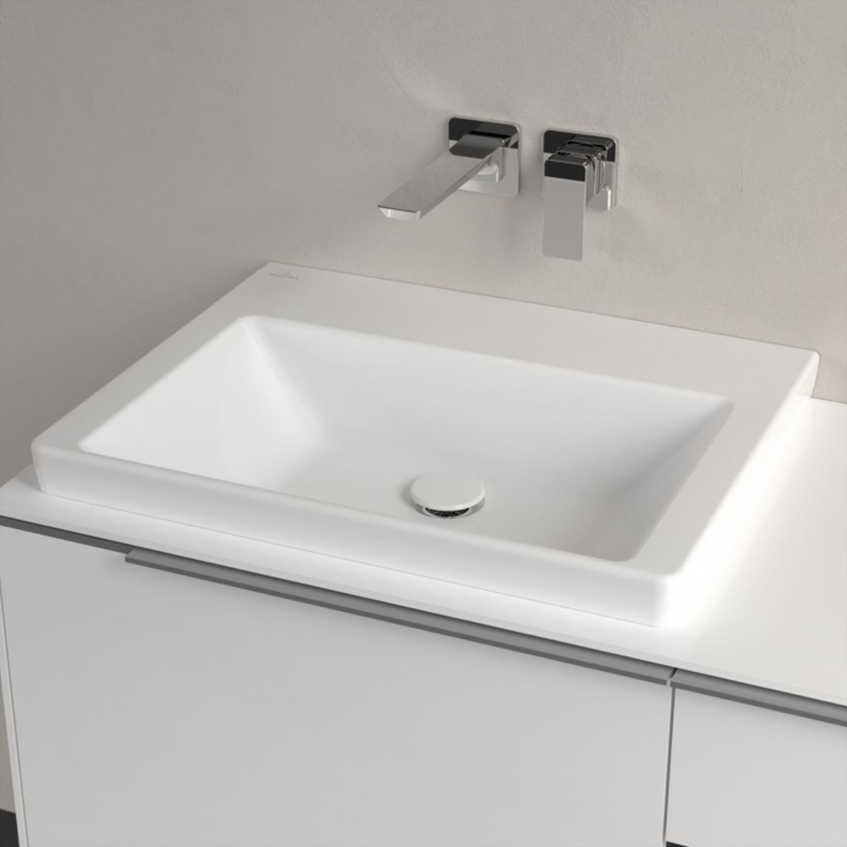 Villeroy & Boch Subway 3.0 umywalka 60x47 cm meblowa prostokątna Weiss Alpin 4A706F01