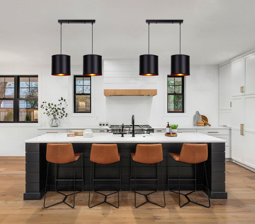 Candellux Candida lampa wisząca 2x40W czarna/złota 32-00712