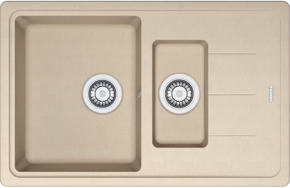 Franke Basis zlewozmywak granitowy 78x50 cm beżowy 114.0676.279