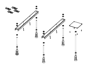 Riho Petit nogi do wanny 207099 - Wysyłka w 24h