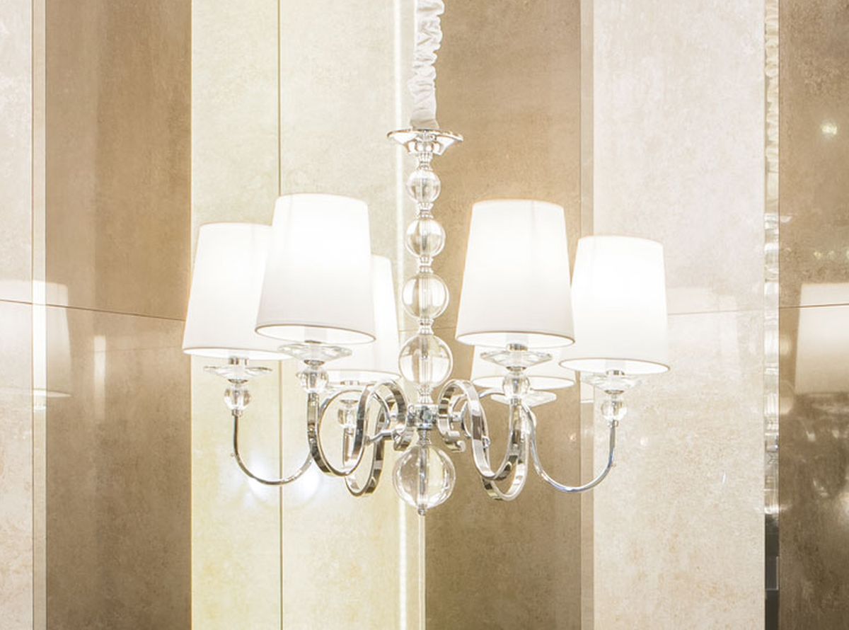 MaxLight Chartotte lampa wisząca 6x40W chrom P0109