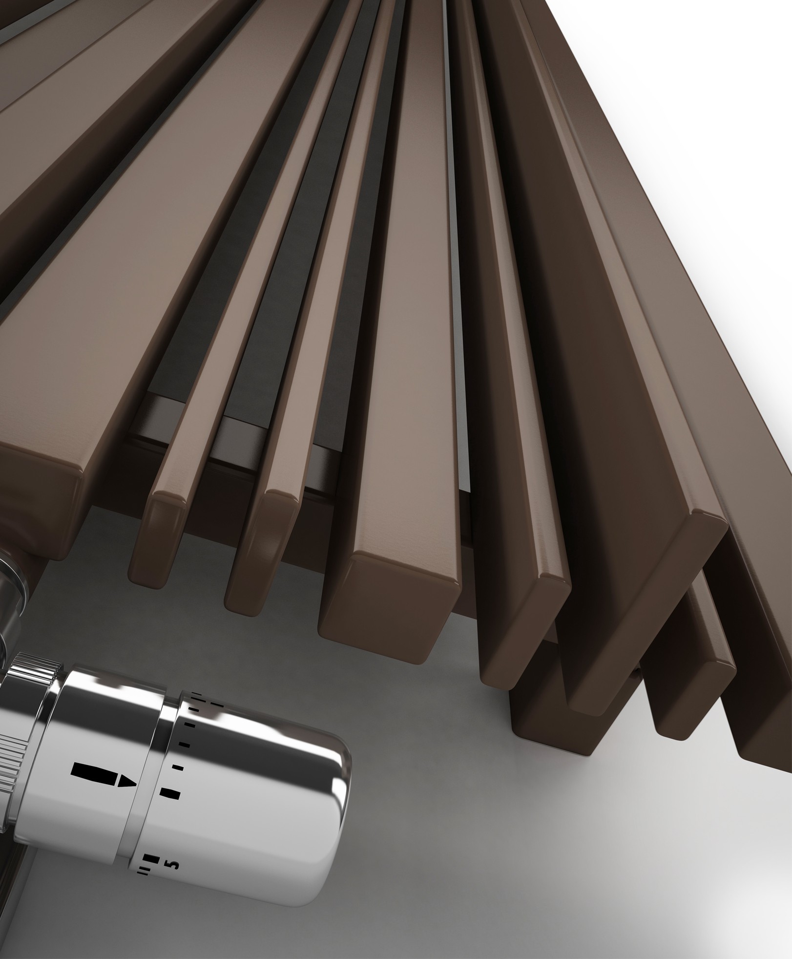 Terma Sherwood V grzejnik łazienkowy 130x44 cm biały WGSTV130044K916ZX