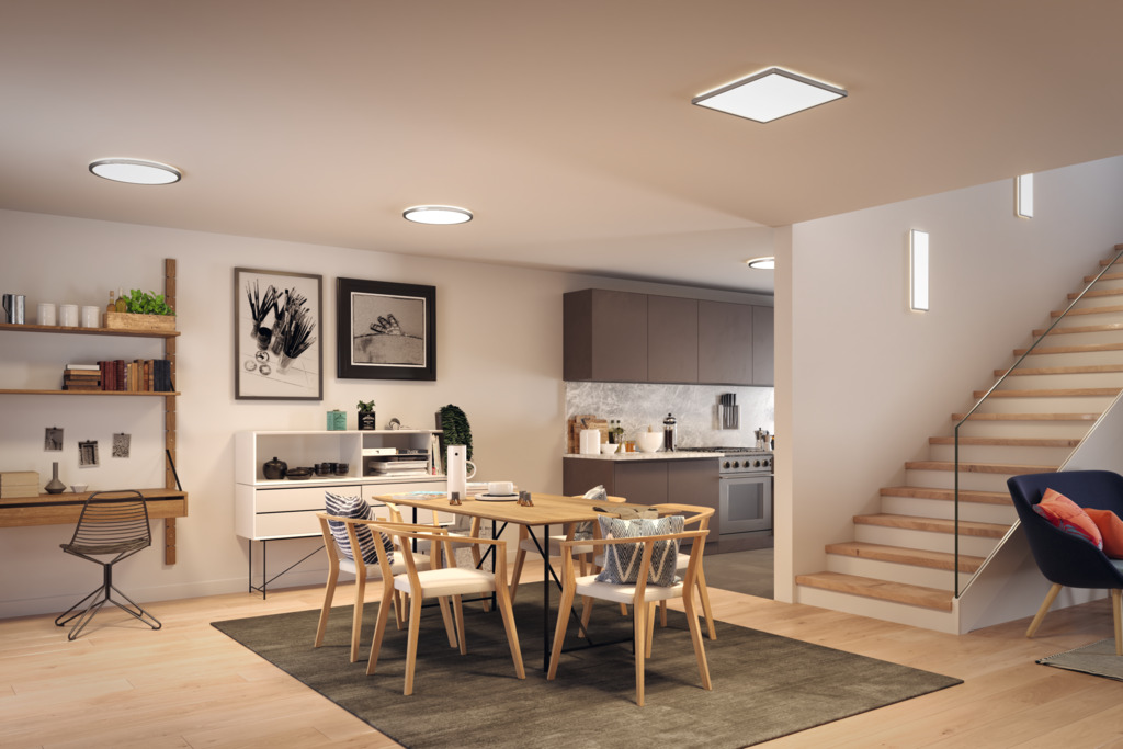 Paulmann Atria Shine plafon 1x22W LED chrom mat 71010