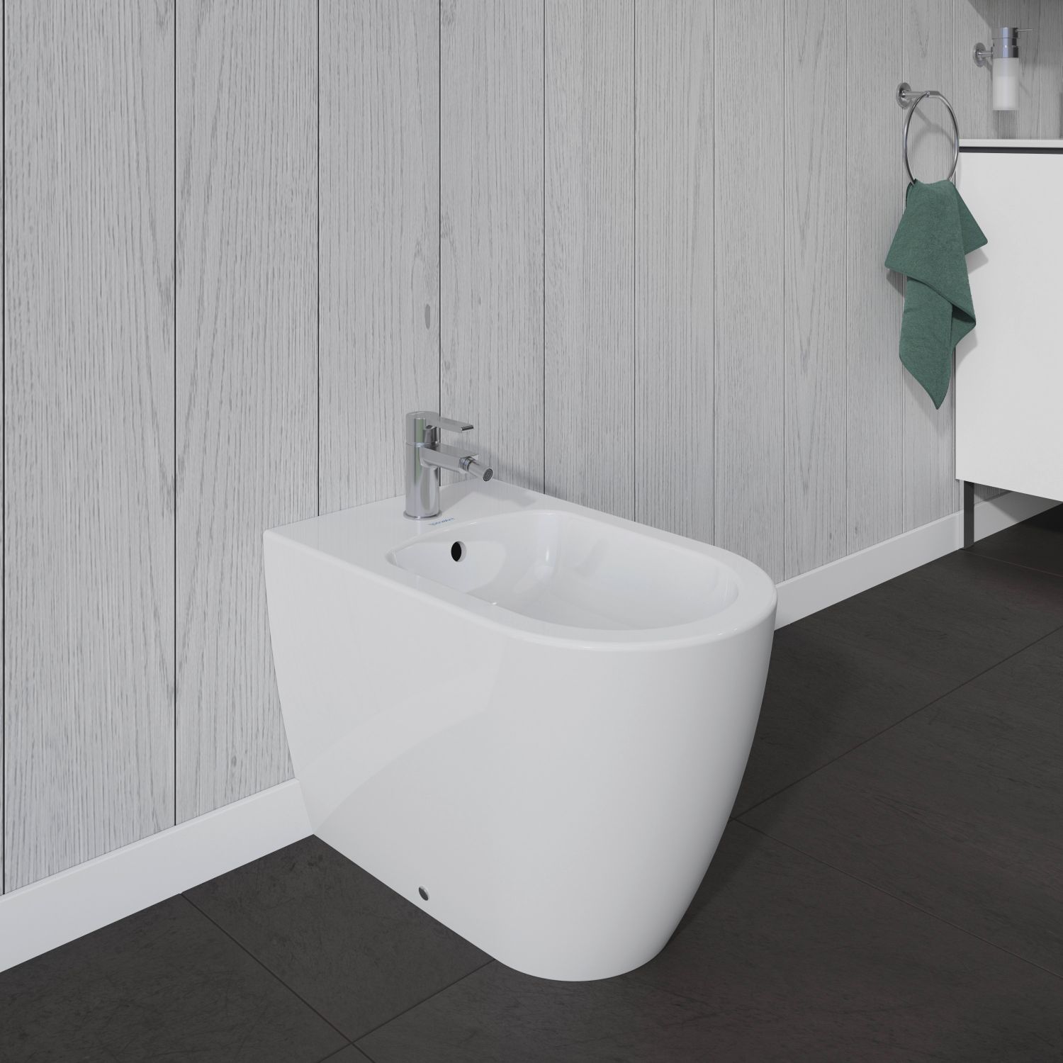 Duravit ME by Starck bidet stojący biały 2289100000