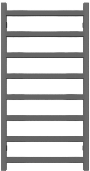 Terma Simple grzejnik łazienkowy 96x50 cm metallic grey WGSIM096050KMGRZ8