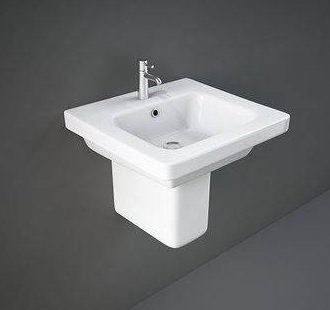 Rak Ceramics Resort umywalka 55 cm ścienna biała REWB00002