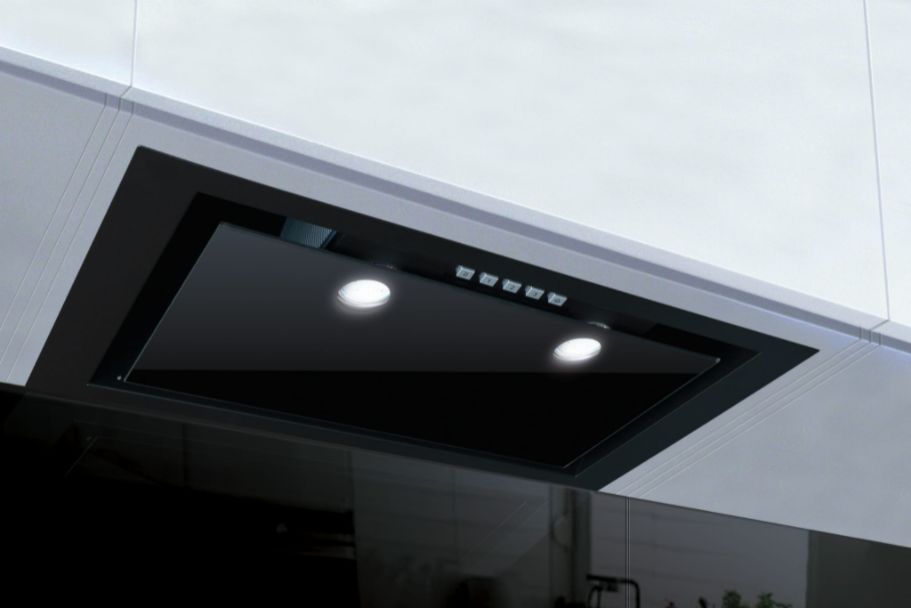 Berg Monzabox okap kuchenny 60 cm podszafkowy czarny MONZABOX60