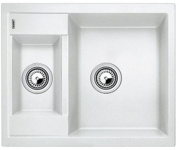 Blanco Metra 6 zlewozmywak 61,5x50 cm z Silgranit PuraDur biały 516173